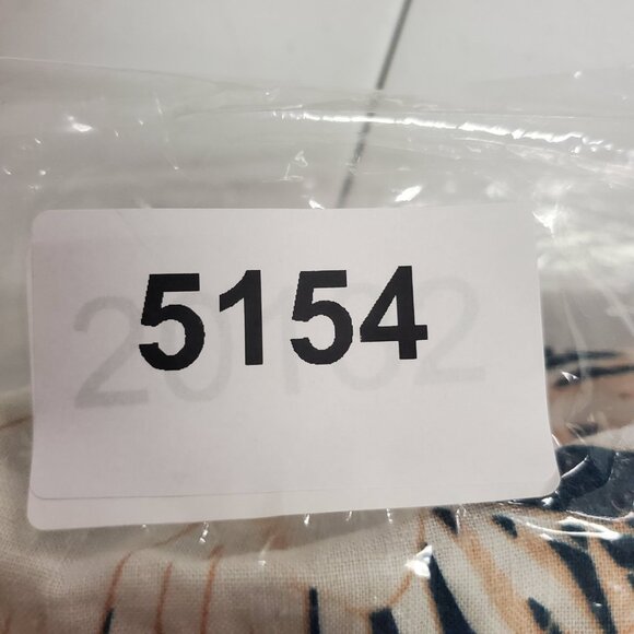 Faherty Womens Button Up Linen Shirt Dress Size L Beach Costal Travel Vacation - Picture 9 of 9